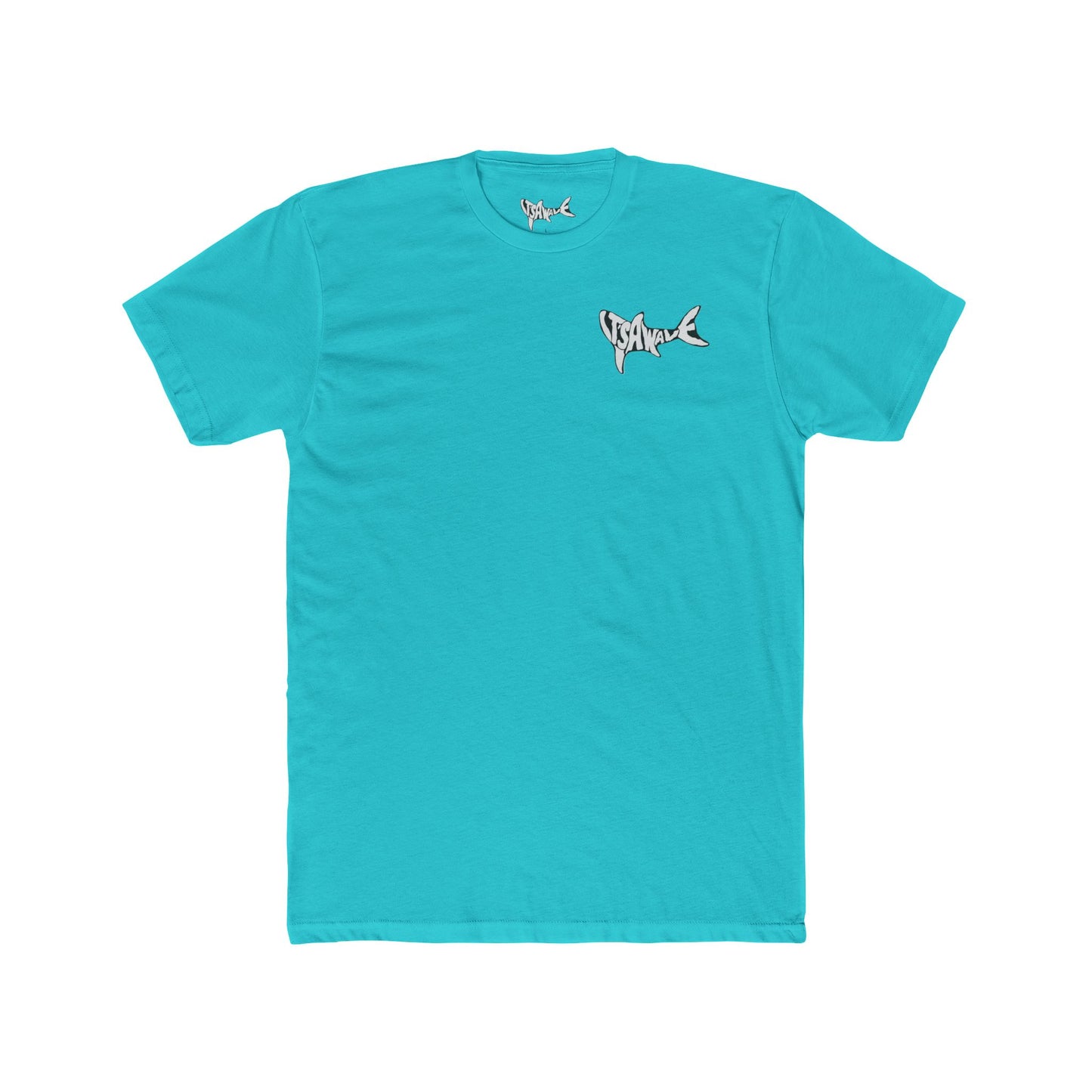 ITS  A WAVE Chasing Tail Unisex Cotton Crew Tee