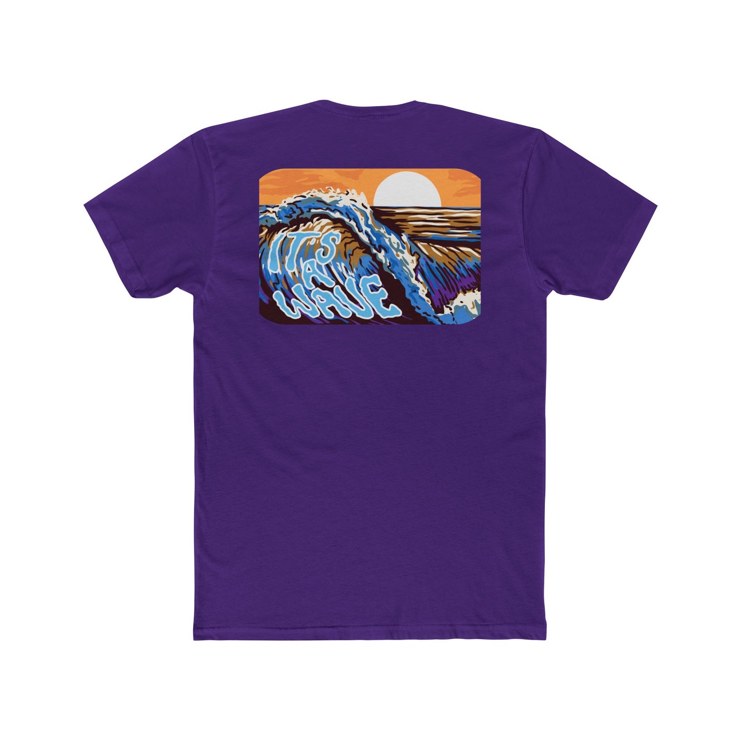 ITS A WAVE Unisex Cotton Crew Tee