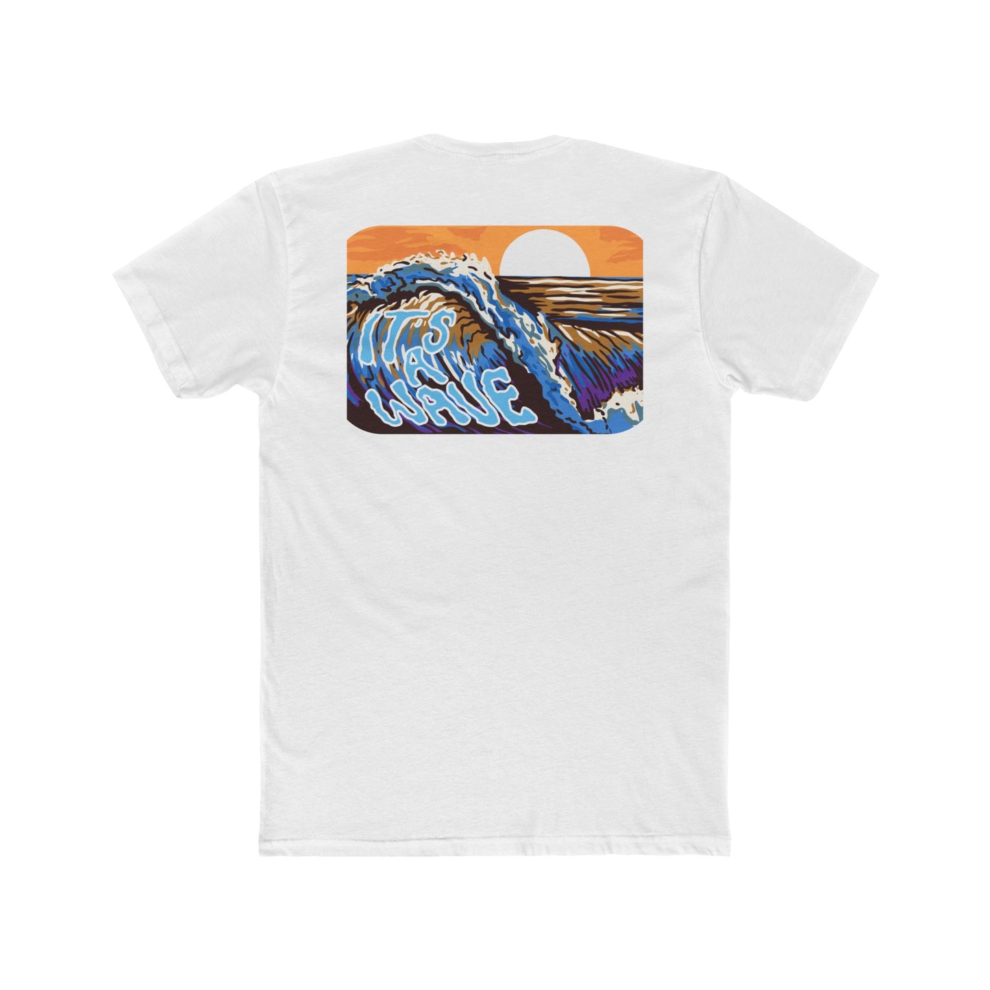 ITS A WAVE Unisex Cotton Crew Tee