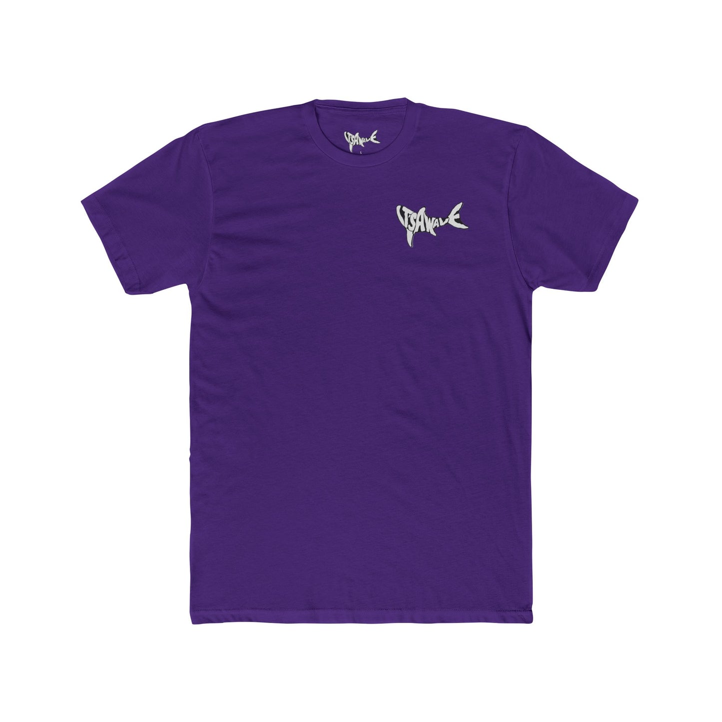 ITS  A WAVE Chasing Tail Unisex Cotton Crew Tee